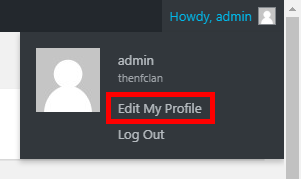 Edit My Profile